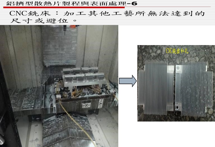 鋁擠型散熱片製程與表面處理-6 設備圖片